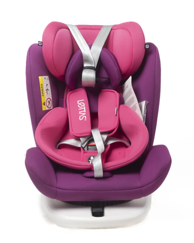 Pink Lottas Car Seat