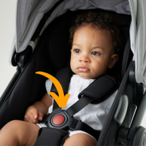 Stroller Safety Tips - harness system