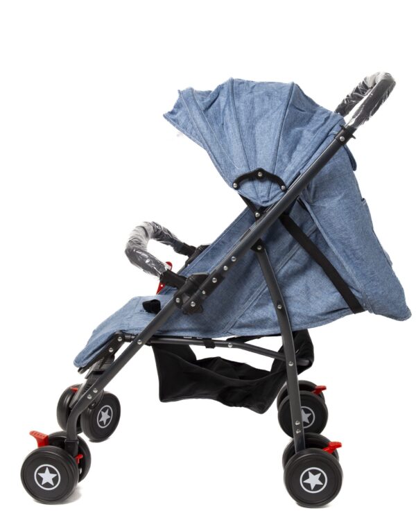 Lightweight Reversible Baby Stroller, Travel Stroller, Blue. - Image 3