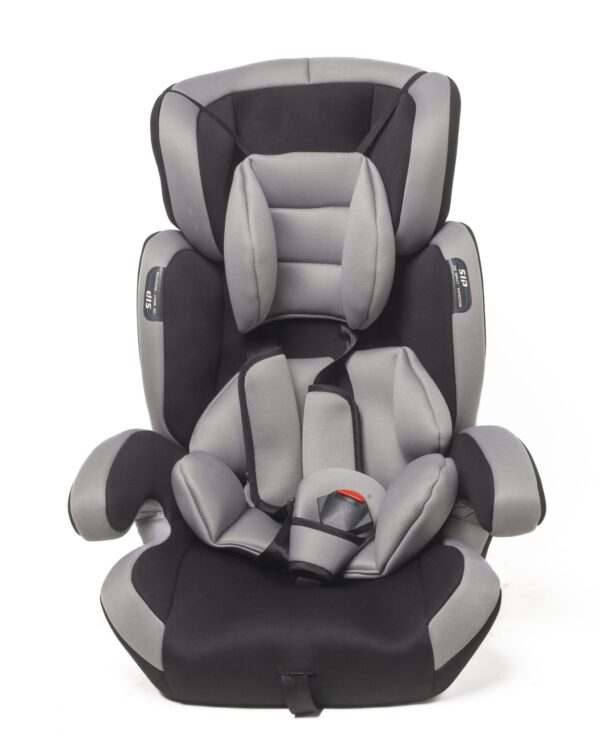 Booster Car Seat, Child High Booster Seat, Grey.