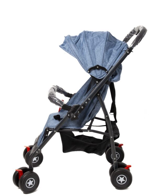 Lightweight Reversible Baby Stroller, Travel Stroller, Blue. - Image 2