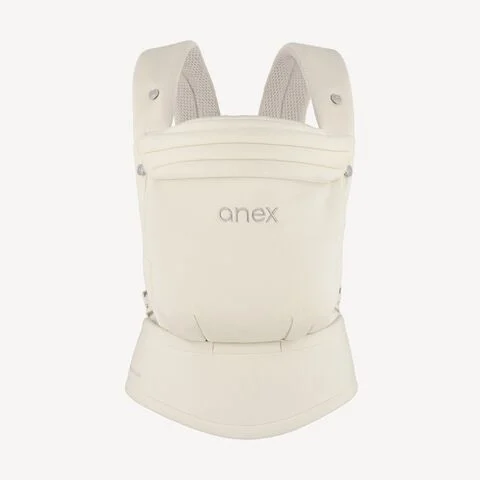 Anex Whiz-Hug ergonomic baby carrier for newborns, White.